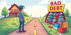 Deudas Buenas vs. Deudas Malas: El Rol de las Tarjetas