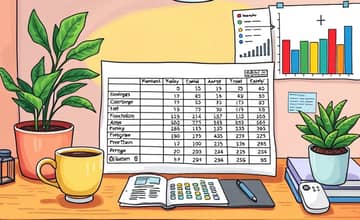 Planilhas para organização financeira
