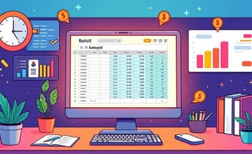 Digital Budget Spreadsheets
